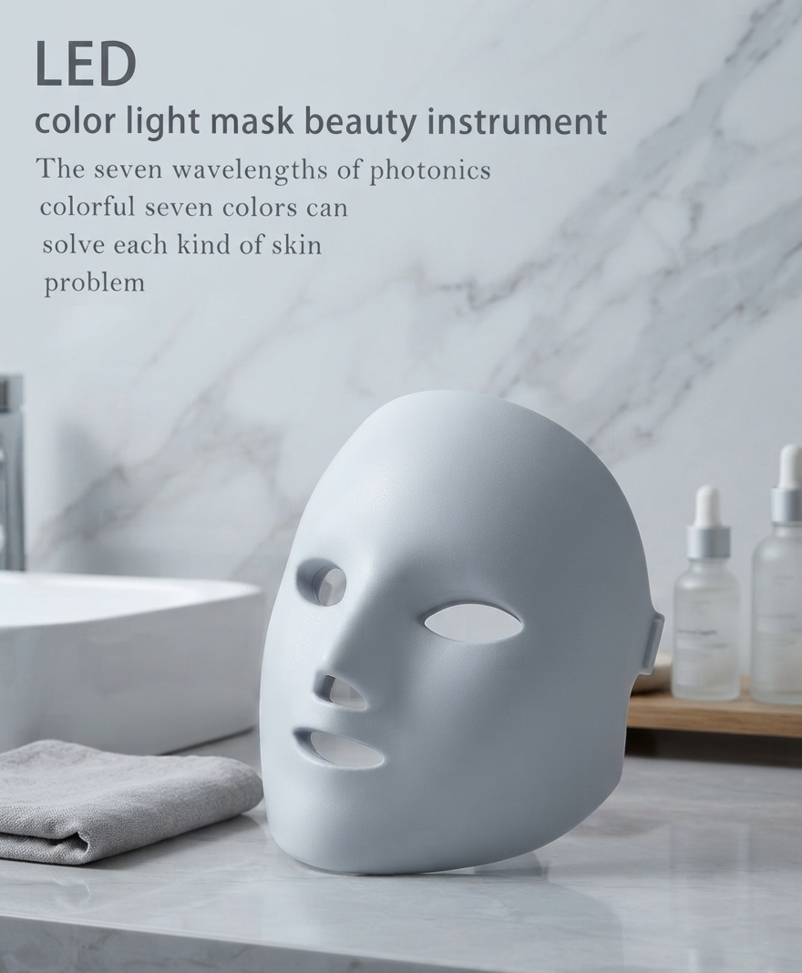 Masque LED luminothérapie multi-soins visage
