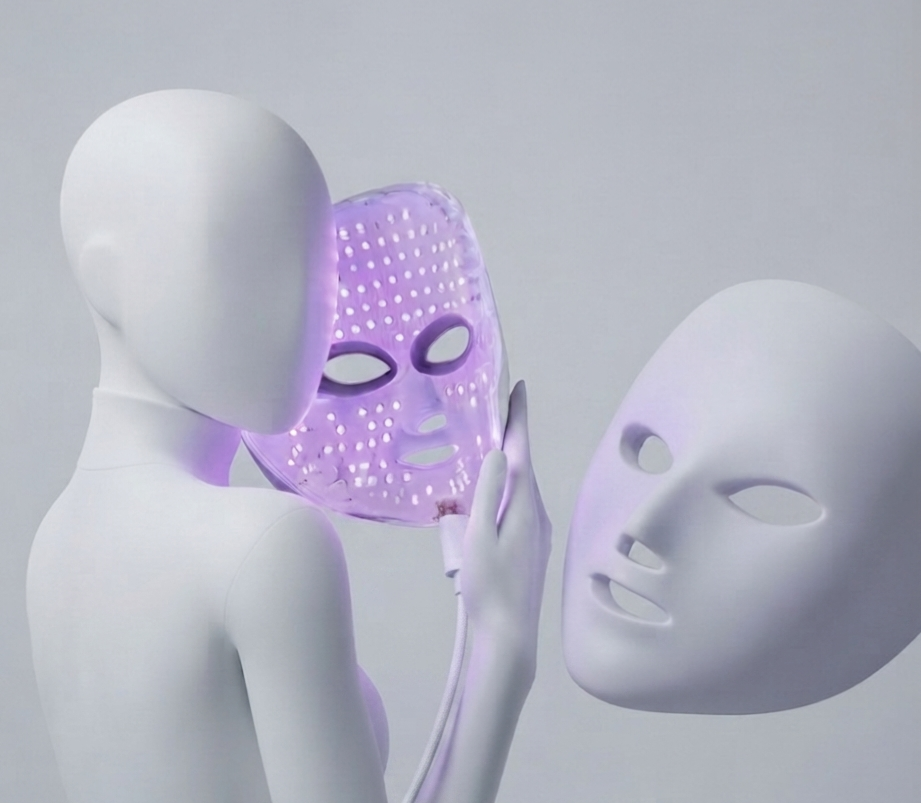 Masque LED luminothérapie multi-soins visage